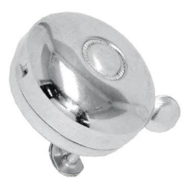 Imagem de Campainha Buzina Trim Trim Retrô Cromada Para Bicicleta