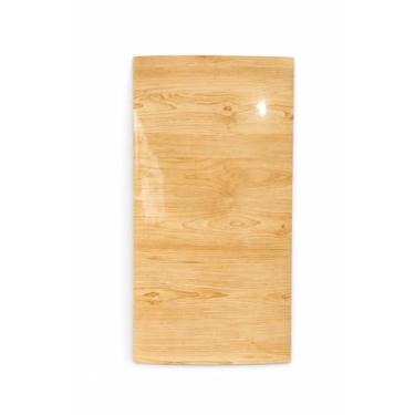 Imagem de Placas Adesivas Mármore 3D Autocolantes Kit com 10 Unidades Revestimento Decorativo Lavável para Parede, Quarto, Sala e Banheiro 30cm x 60cm (Madeira Clara, 30cm x 60cm)