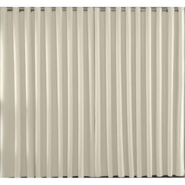 Imagem de Cortina Blackout 6.00m x 2.80m - Tecido Funcional para Ambientes Domésticos, Bloqueia Luz e Garante Privacidade (Palha,4,00 x 2,80)