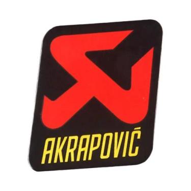 Imagem de Adesivos Personalizados De Metal Alumínio Para Canos De Escape De Moto