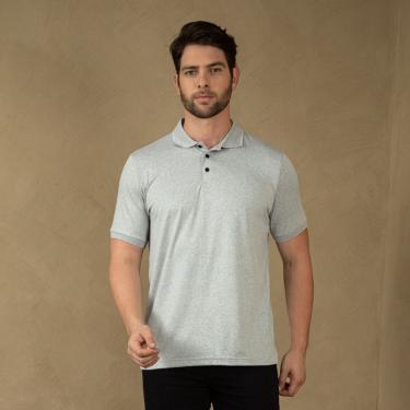 Imagem de BLUSA POLO MASC/MESCLA CLARO 230001A P