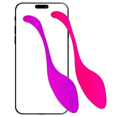 Imagem de Vibrador Bullet com App Bluetooth Longa Distância - Controle via Smartphone para Prazer Intenso e Discreto