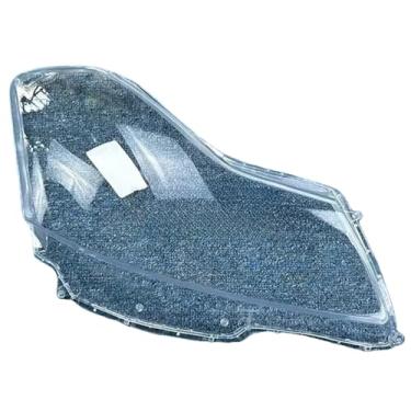 Imagem de Compatível com infiniti série m m35 2007 2008 2009 2010 farol lente capa faróis escudo substituir antigo abajur de vidro transparente(1PCS Right Side)