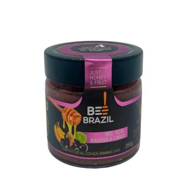 Imagem de Composto de Mel Banana Açaí Limão Bee Brazil  250g