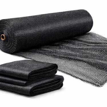 Imagem de Sombrite 35% Preto 4x10m Tela de Sombreamento para Horta Jardim Galinh