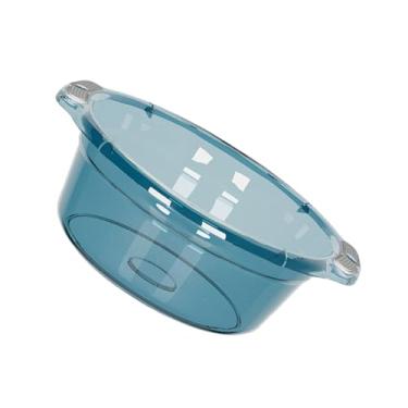 Imagem de Zerodis Bacia de Lavagem de Plástico Resistente, Banheira para Máquina de Lavar Louça, Grande Capacidade, Perfeita para Uso Em Cozinha e Banheiro (Médio: Aprox. 17,6x16,2x10cm / 6,93x6,38x3,94)