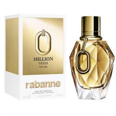 Imagem de Paco Rabanne Million Gold For Her Eau De Parfum Refillable - Perfume Feminino 50ml