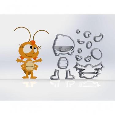 Imagem de Cortador Galinha Pintadinha Dona Baratinha Tamanho 10Cm