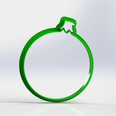 Imagem de Cortador Bola De Natal Tamanho 6Cm