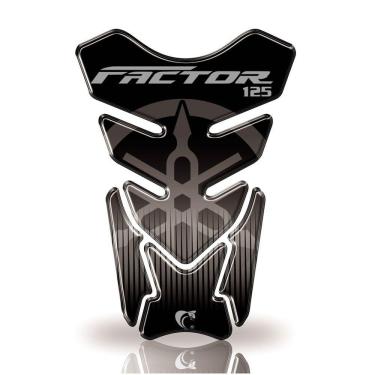 Imagem de Protetor De Tanque Yamaha Factor Todos Os Anos Preto