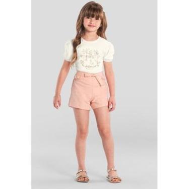 Imagem de Blusa infantil menina metalizada Mundi-Feminino