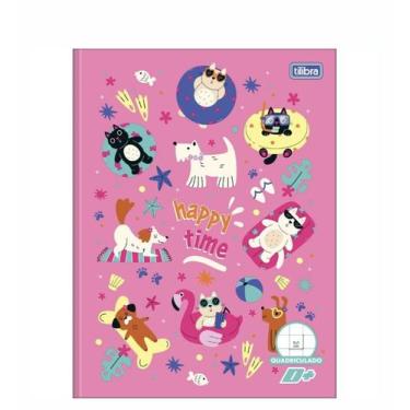 Imagem de Caderno Quadriculado 1X1 Brochura Grande D+ 40 Fls Tilibra -, Pets