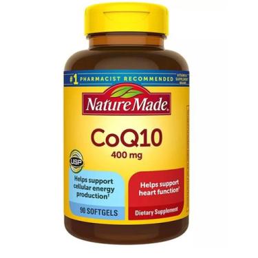 Imagem de Suplemento Nature Made CoQ10 (Coenzima Q 10) 400 mg de cápsulas gelati