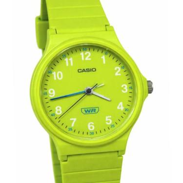 Imagem de Relógio Casio Analógico Unissex Pop Verde Neon LQ-24B-3BDF