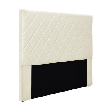 Imagem de Cabeceira Cama Box Casal King 195cm Tina Linho Rústico - Loja Sheep