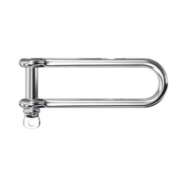 Imagem de Abraçadeira De Carga Em Aço Inoxidável Com Manilha Longa Tipo D M4-M16