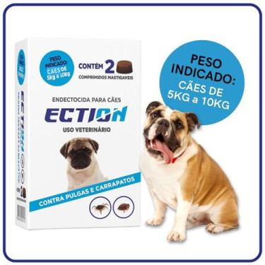 Imagem de Antipulgas e Carrapatos Ection 2 Comprimidos para Todas as Raças e Pes