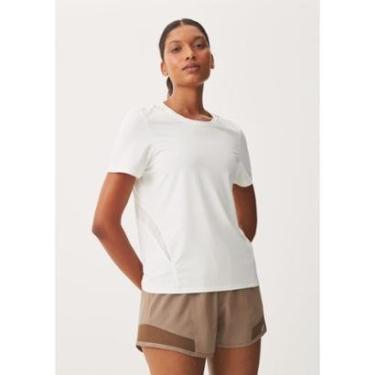 Imagem de Camiseta Esportiva Feminina Básica Com Tule-Feminino