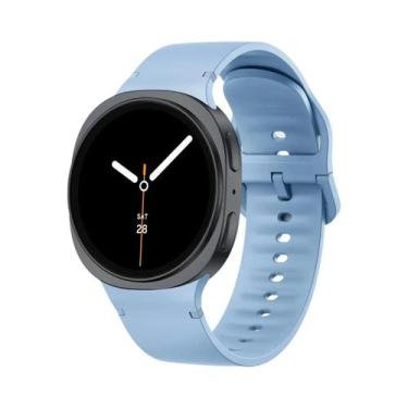 Imagem de Pulseira De Silicone Para Samsung Galaxy Watch 8 44mm 40mm Sport Class