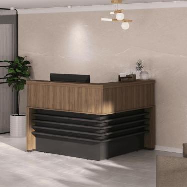 Imagem de Balcão Tamburato de Atendimento em L Artany