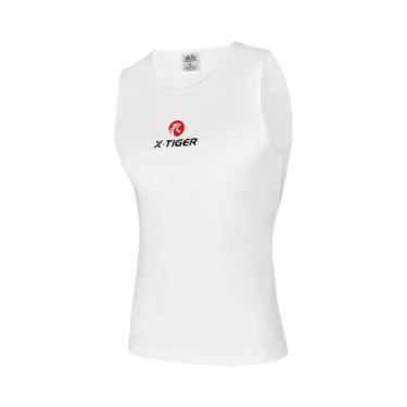 Imagem de Camiseta Térmica Sem Mangas Para Ciclismo Masculina X-TIGER, Camiseta 