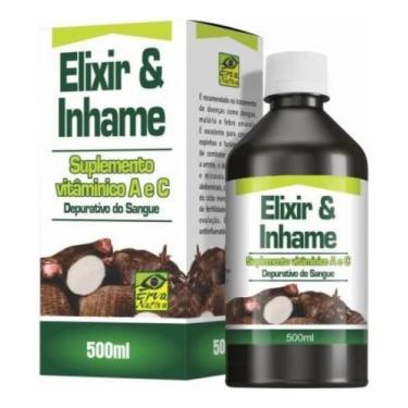Imagem de Elixir de Inhame Erva Nativa Vitamina A C Depurativo 500ml - Congratul
