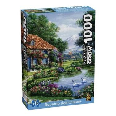 Imagem de Puzzle 1000 Peças Recanto Dos Cisnes Grow