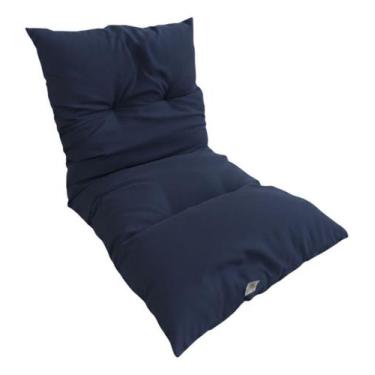 Imagem de Almofada Espreguiçadeira Futon 120x60 Cm Cadeira Sofá Pallet - Casas V