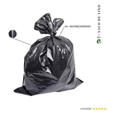 Imagem de Saco De Lixo 200 Litros - P8- Reforçadissimo - 20 Unidades - Higipack
