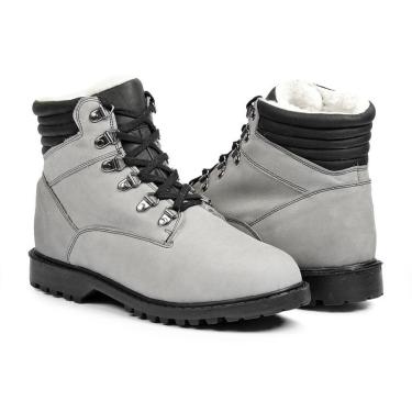 Imagem de Bota Oslo Bremen para Neve em Couro Forrada com Lã e Impermeável Masculina-Masculino