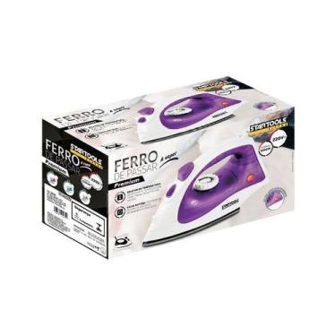 Imagem de Ferro de Passar A Vapor Premium 127V - Roxa - STARTOOLS, 110V