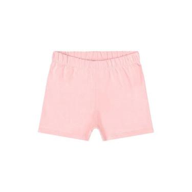 Imagem de Short Infantil em Cotton Quimby, Rosa claro, 4