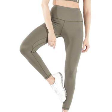 Imagem de Calça Legging Delrio Sport V660423 Feminina Com Bolso Invisível Poliam
