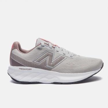 Imagem de Tênis New Balance Fresh Foam 520 V9 - feminino - cinza e marrom, Cnz, 