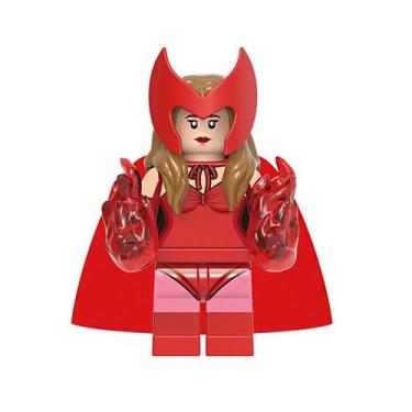 Imagem de Boneco super herois e viloes cinema bloco de montar, SCARLET