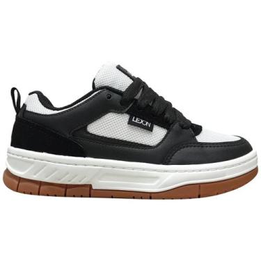 Imagem de Tênis Lejon City Skate Estilo Dad Shoes Masculino Ljsc0017 Cor:Preto+B