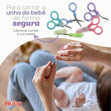 Imagem de Tesoura Infantil Nuby, VERDE AGUA