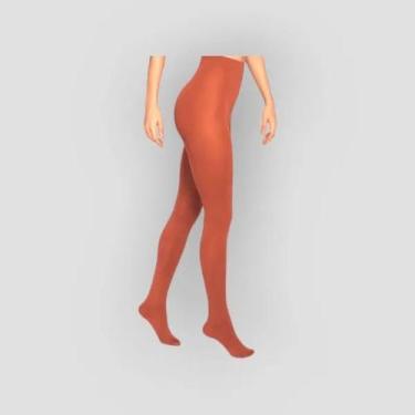 Imagem de Meia Calça Fio 80 Opaca Lupo 5858, P, Cerâmico