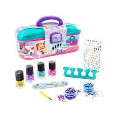 Imagem de Kit Manicure Infantil Maleta de Beleza Decore Suas - Unhas Fun 11 Peça