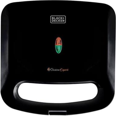 Imagem de Grill e Sanduicheira Black + Decker Cuisine Expert GS800 750W 127V - B