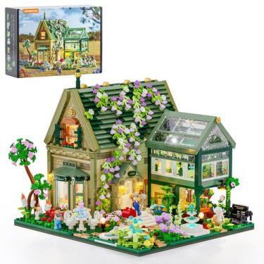 Imagem de Blocos de Montar Lumibricks 2787 Peças - Conjunto Jardim Cottage