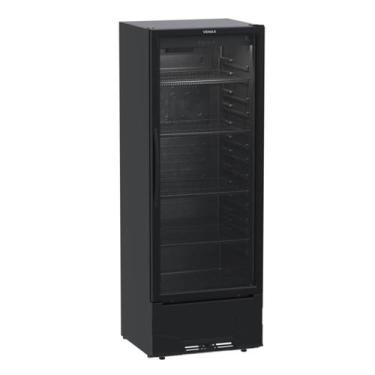 Imagem de Refrigerador Expositor de Bebidas 400l Preta 0ºc a 5ºc Vv400 pr 220v -