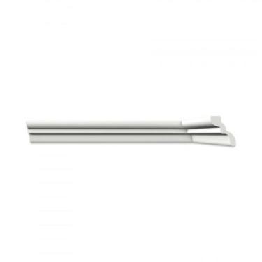 Imagem de Kit 90m Linear Roda Teto Perfil de Poliestireno S50 Branco Homestar