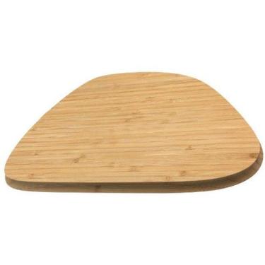 Imagem de Tábua Irregular Arredondada de Bambu 35cm - Oikos