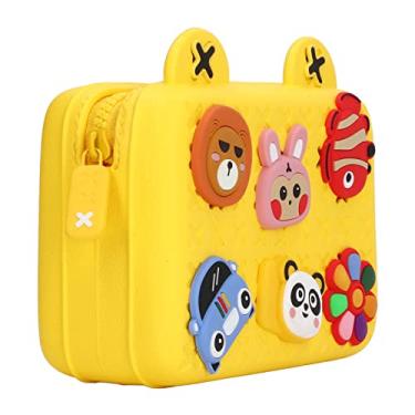 Imagem de Bolsa Infantil Bolsa para Armazenamento de Câmera Infantil Resistente à Sujeira para Presente de Festa (Amarelo)
