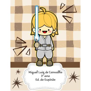 Imagem de CAPA PERSONALIZADA VINIL ADESIVA P/ CAD Star Wars IMAGEM:02 - USA FOLI