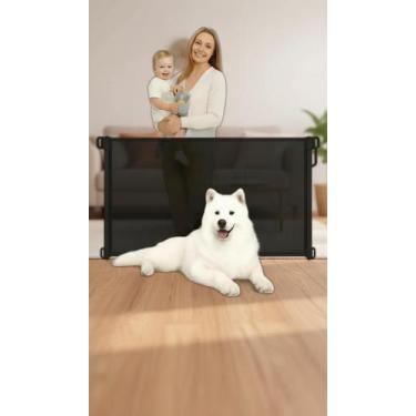 Imagem de Portão Retrátil de Segurança para Bebês e Pets 1,40m - Congratulations