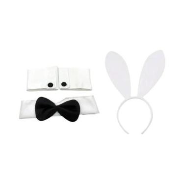 Imagem de Conjunto De Faixas De Cabelo Com Orelhas De Coelho 1-20 Peças, Acessór