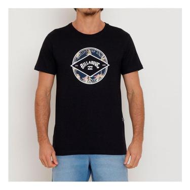 Imagem de Camiseta Billabong Rotor Arch I B471A0504 Preta-Masculino