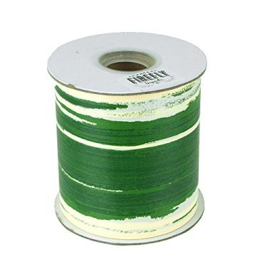 Imagem de Party Spin Fita impermeável variegada de folha de ti, 47 metros (10 cm, marfim verde)
